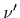 $\nu^\prime$
