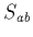 $S_{ab}$