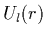 $U_l(r)$