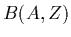 $B(A,Z)$